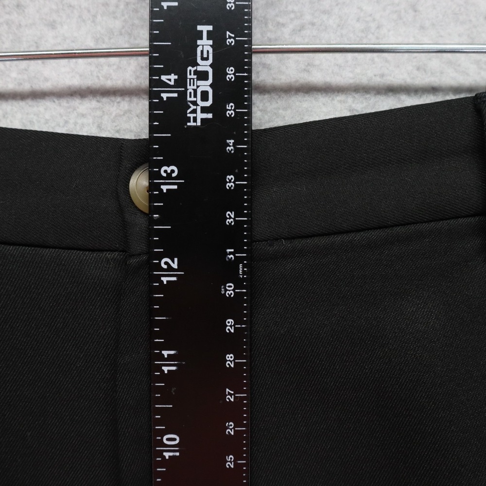 Haggar Shorts Mens 40 Chino Golf Resort Casual Pleated Black - Picture 6 of 9